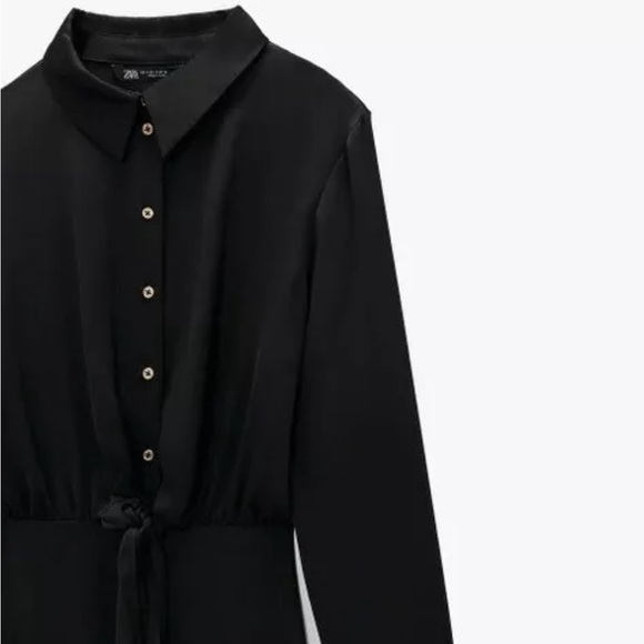 Zara Satin Dress - Picture 5 of 11